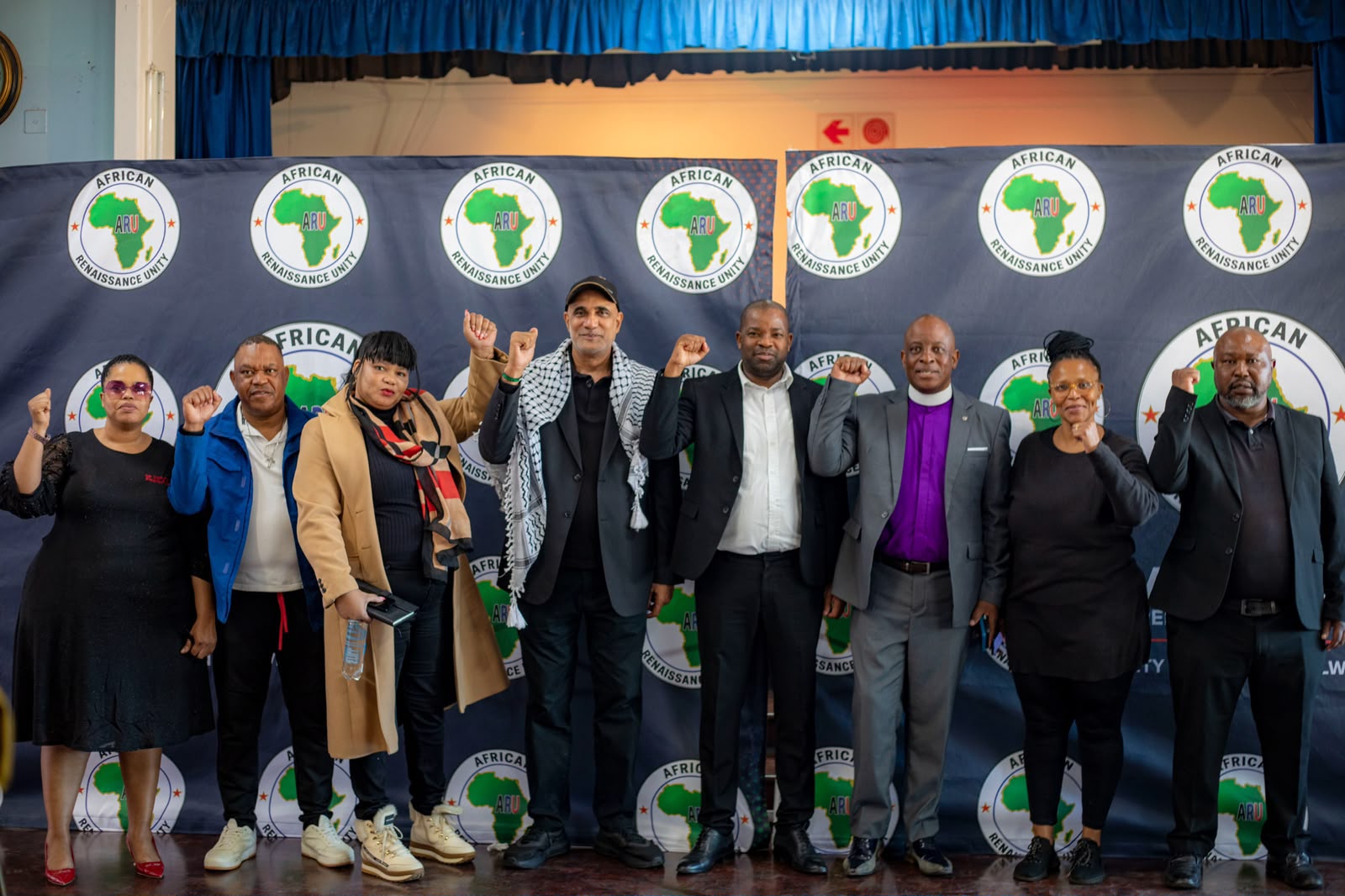 African Renaissance Unity national team gathered together